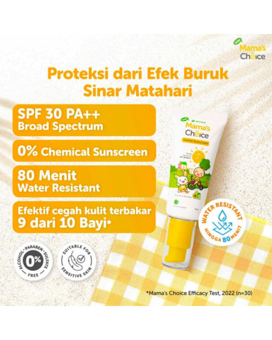 Mamaschoice Gentle Sunscreen Lotion Bayi