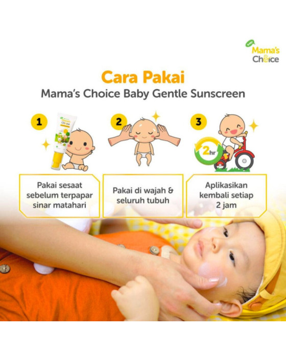 Mamaschoice Gentle Sunscreen Lotion Bayi