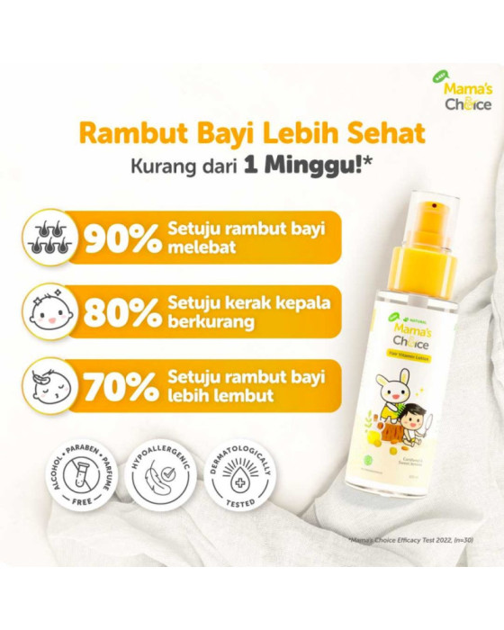 Mamaschoice Hair Vitamin Lotion Perawatan Rambut