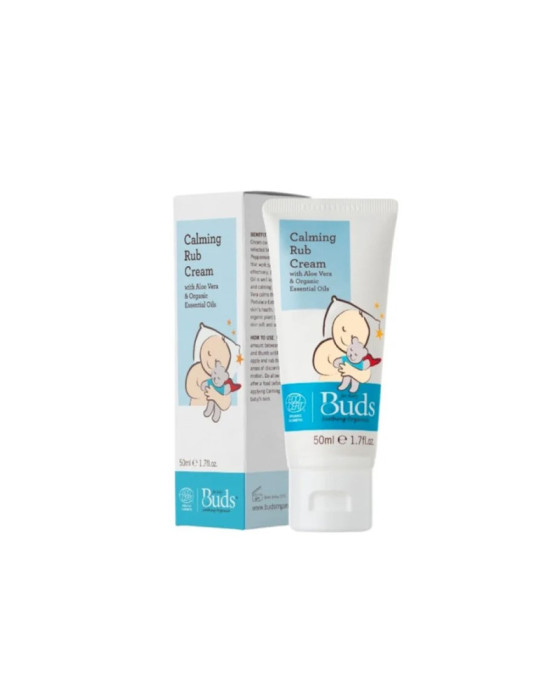 Buds Organics Calming Tummy Rub Cream Lotion Bayi