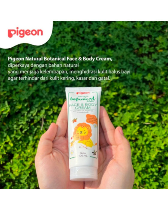 Pigeon Botanical Face & Body Cream Lotion Bayi