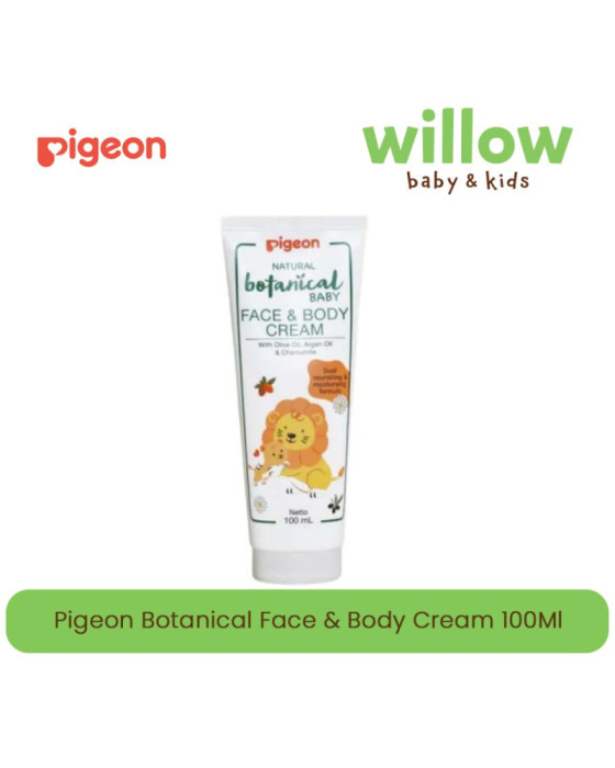 Pigeon Botanical Face & Body Cream Lotion Bayi