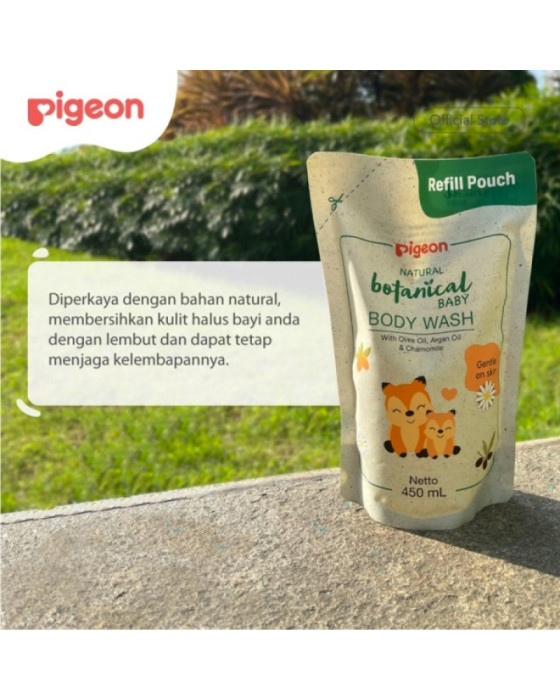 Pigeon Botanical Body Wash Sabun Bayi