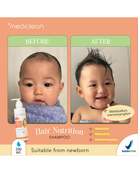 Mediclean Hair Nutrition Shampoo Bayi 200Ml