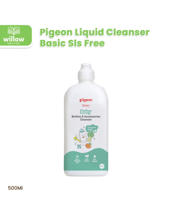 Pigeon Liquid Cleanser Basic SLS Sabun Cuci Botol