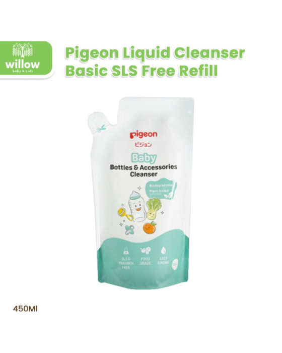 Pigeon Liquid Cleanser Basic SLS Sabun Cuci Botol