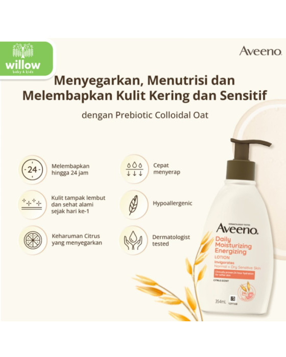 Aveeno Daily Moisturizing Energizing Body Lotion