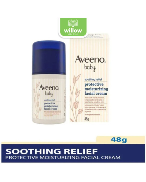 Aveeno Baby Skin Relief Protec Fac Cream Lotion Bayi