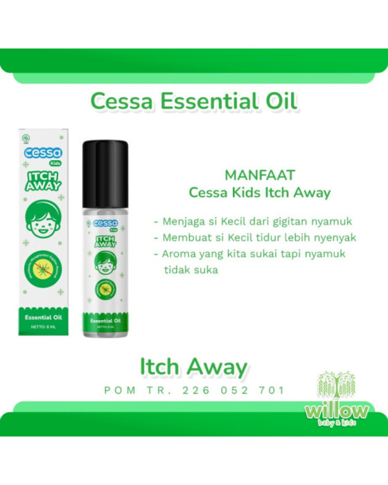 Cessa Kids Essential Baby Oil 8Ml