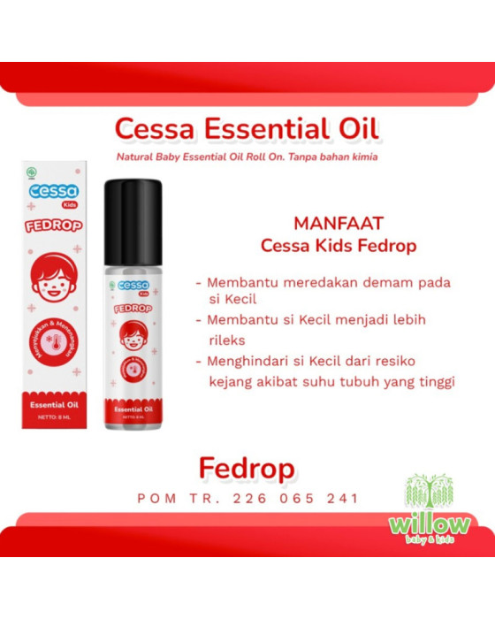 Cessa Kids Essential Baby Oil 8Ml