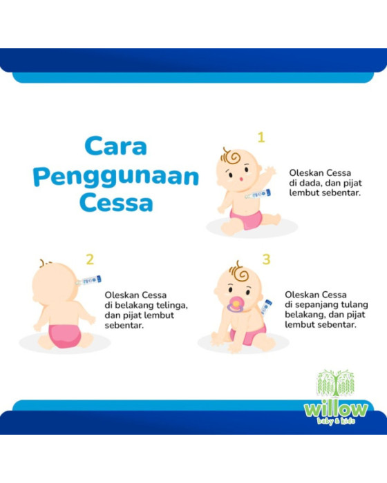 Cessa Kids Essential Baby Oil 8Ml