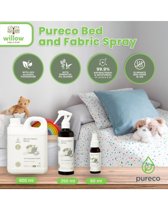 Pureco Bed & Fabric Spray Kebersihan Kamar