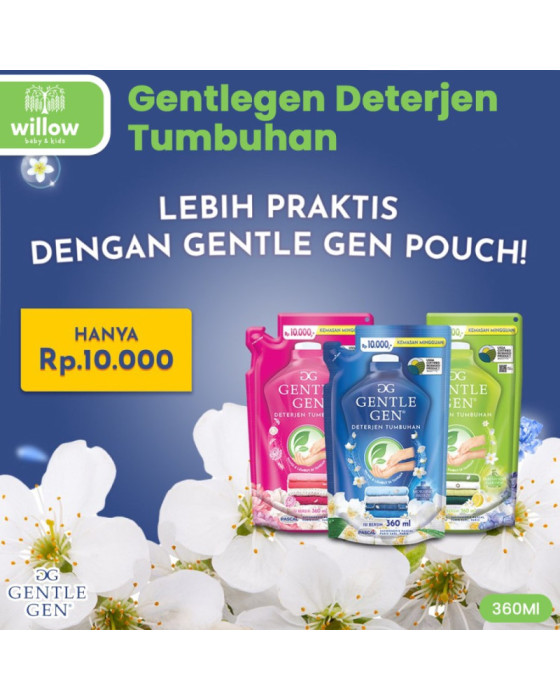 Gentlegen Deterjen Tumbuhan Pouch