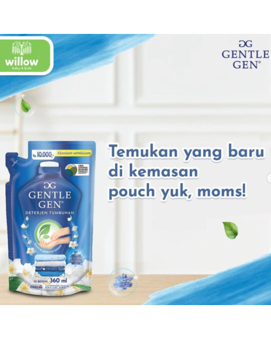 Gentlegen Deterjen Tumbuhan Pouch