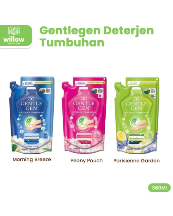 Gentlegen Deterjen Tumbuhan Pouch