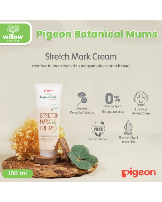 Pigeon Botanical Mums Stretch Mark Cream 100Ml