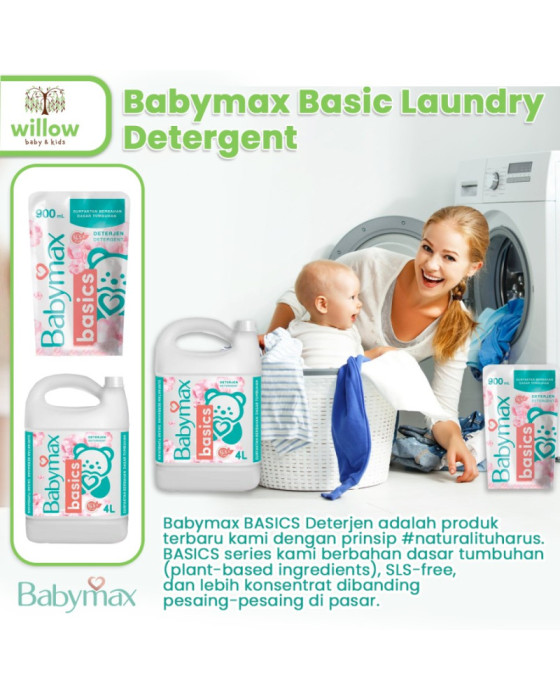 Babymax Basic Laundry Detergent Sabun Cuci Baju Bayi