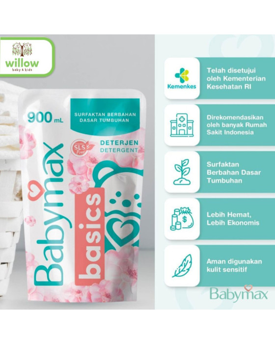 Babymax Basic Laundry Detergent Sabun Cuci Baju Bayi