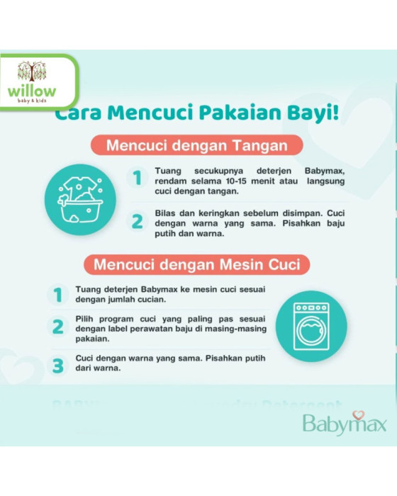 Babymax Basic Laundry Detergent Sabun Cuci Baju Bayi