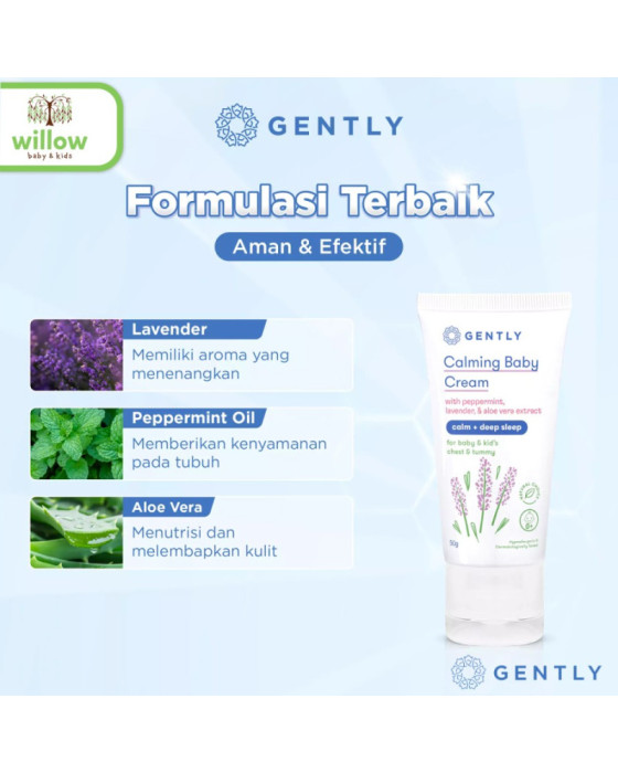 Gently Calming Baby Cream Perawatan Bayi