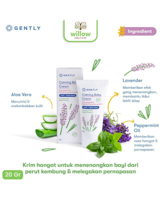 Gently Calming Baby Cream Perawatan Bayi