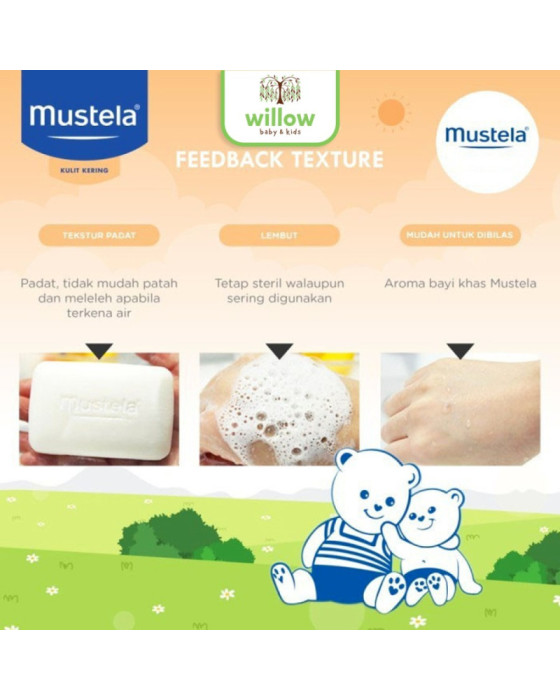 Mustela Gentle Soap Nutri Sabun Mandi Bayi