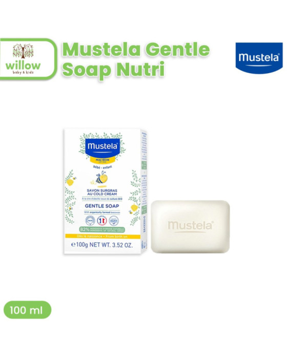 Mustela Gentle Soap Nutri Sabun Mandi Bayi