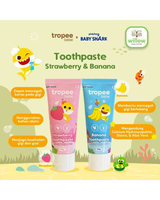 Tropee Bebe Toothpaste Pasta Gigi Anak