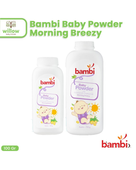 Bambi Baby Powder Morning Breezy Bedak Bayi