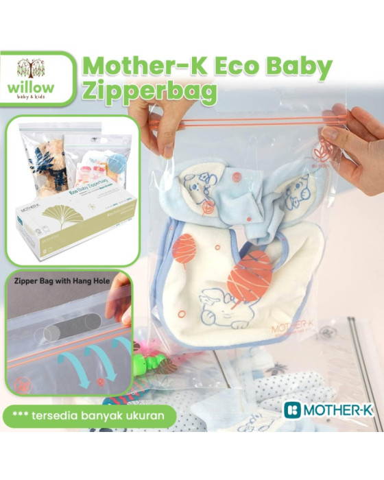 Mother-K Eco Baby Zipperbag Kantong Penyimpanan 15pcs