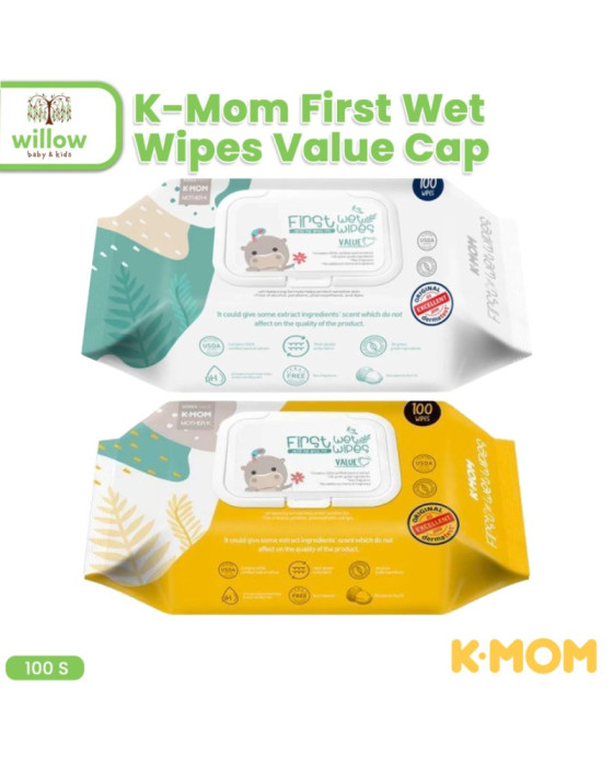 K-Mom Baby Wet Wipes Tissue Basah Bayi