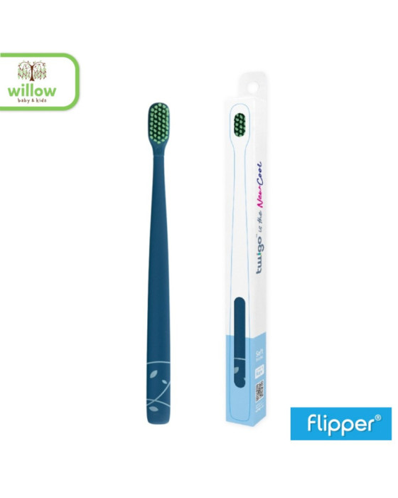 Flipper Twigo Adult Sikat Gigi Single Pack