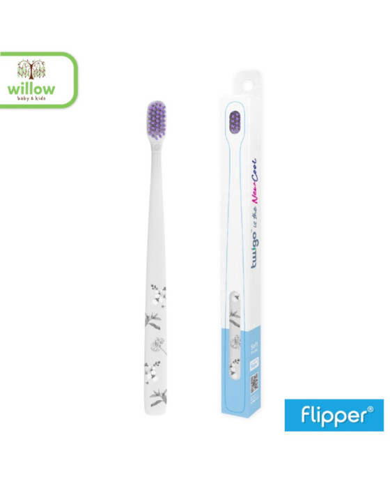 Flipper Twigo Adult Sikat Gigi Single Pack