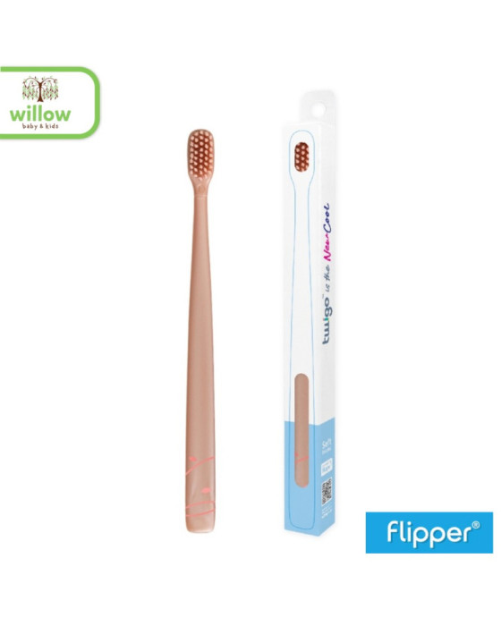 Flipper Twigo Adult Sikat Gigi Single Pack