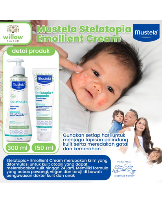 Mustela Stelatopia Emollient Cream Perawatan Bayi