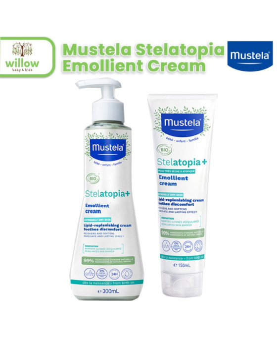 Mustela Stelatopia Emollient Cream Perawatan Bayi