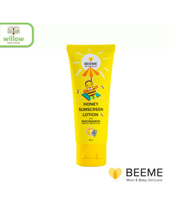 Beeme Honey Sunscreen Lotion Spf 50++ Tabir Surya Badan 20Gr