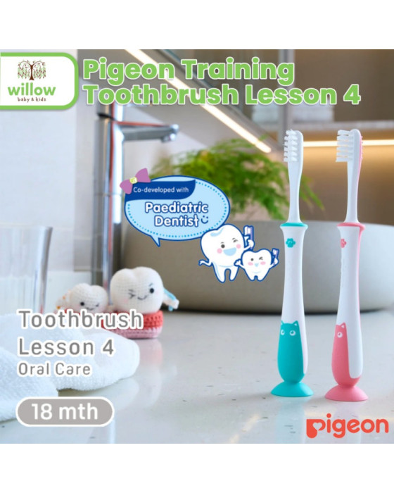 Pigeon Training Toothbrush Lesson 4 Sikat Gigi Anak