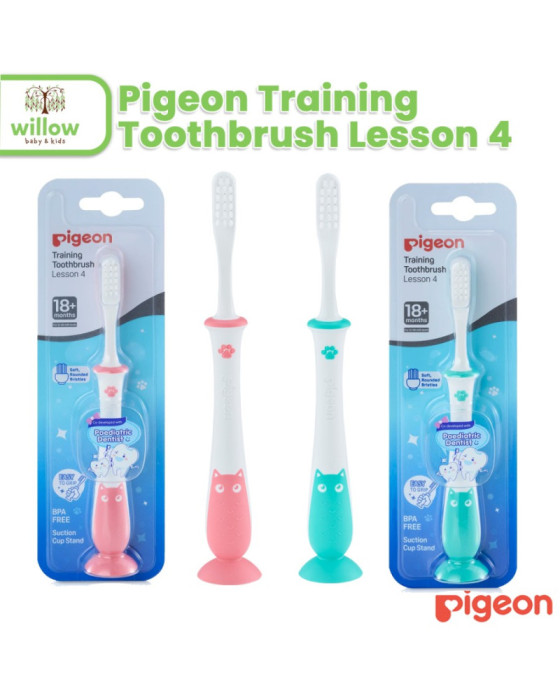 Pigeon Training Toothbrush Lesson 4 Sikat Gigi Anak