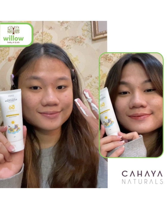 Cahaya Naturals Natural Barrier Sunscreen Sun Care Bayi