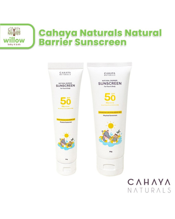 Cahaya Naturals Natural Barrier Sunscreen Sun Care Bayi