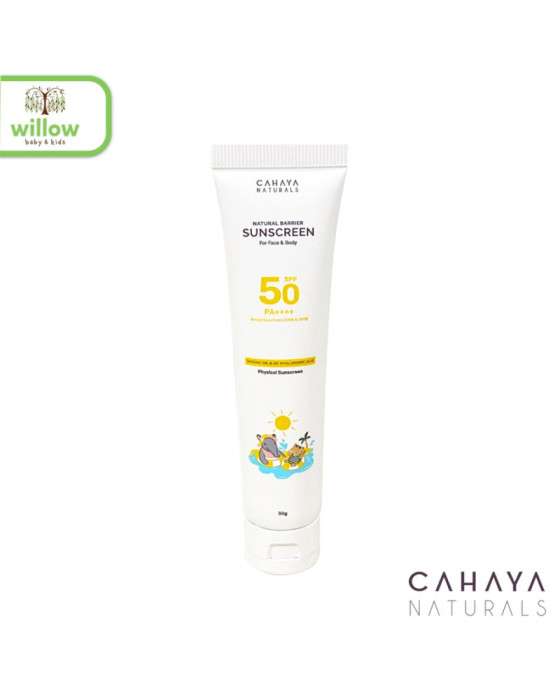 Cahaya Naturals Natural Barrier Sunscreen Sun Care Bayi