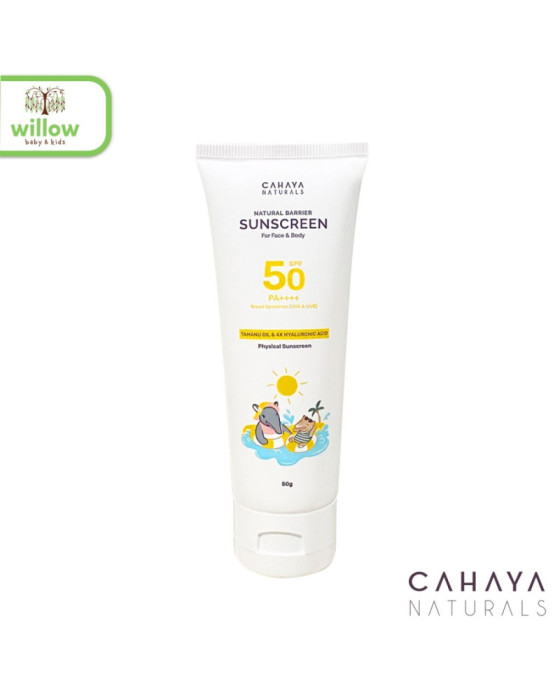 Cahaya Naturals Natural Barrier Sunscreen Sun Care Bayi