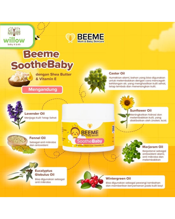 Beeme Soothe Balm Cream Bayi