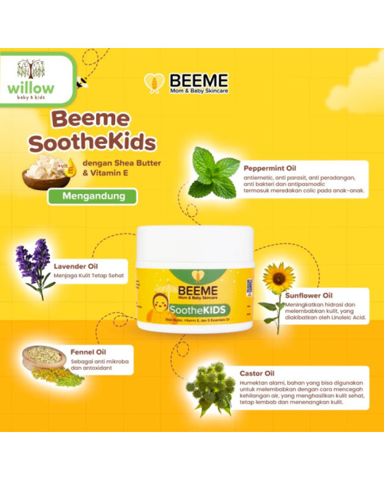 Beeme Soothe Balm Cream Bayi