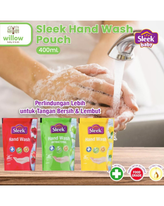 Sleek Hand Wash Pouch 400Ml