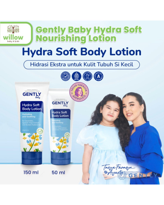 Gently Baby Hydra Soft Nourishing Lotion Cream Bayi