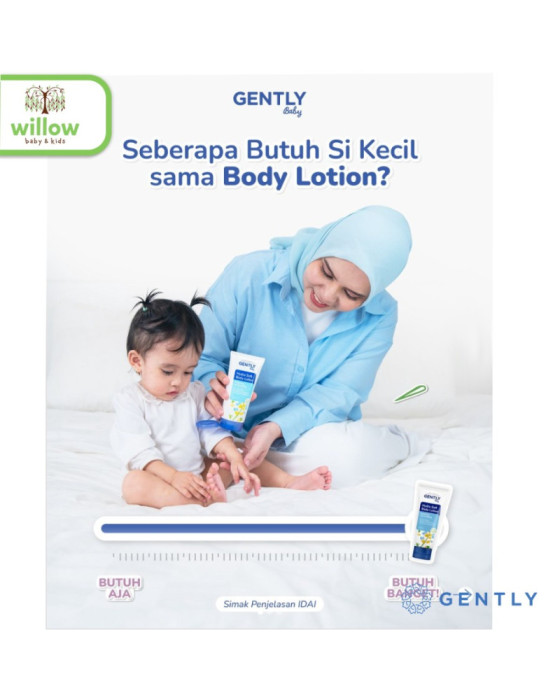 Gently Baby Hydra Soft Nourishing Lotion Cream Bayi