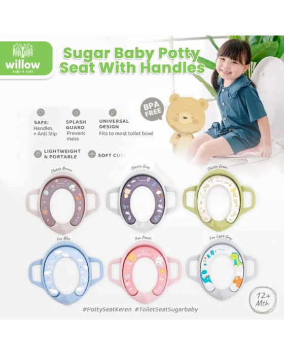 Sugar Baby Potty Seat With Handles Toilet Seat Anak