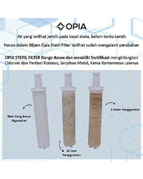 OPIA STERIL SHOWER FILTER REFILL PACK